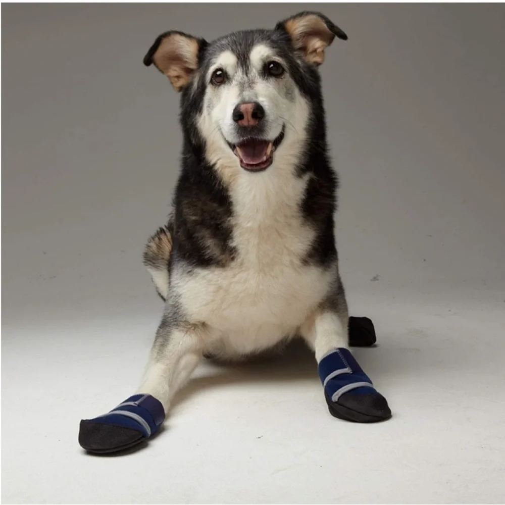 HEALERS Medical Dog Boots and Bandages - Small Navy Blue